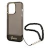 Guess GUHCP14LHGCOHK iPhone 14 Pro6,1" czarny/black hardcase Translucent Pearl Strap na NearMe.pl