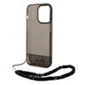 Guess GUHCP14LHGCOHK iPhone 14 Pro6,1" czarny/black hardcase Translucent Pearl Strap na NearMe.pl