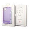 Guess GUHCP14MHGCOHU iPhone 14 Plus/ 15 Plus 6.7" fioletowy/purple hardcase Translucent Pearl Strap na NearMe.pl