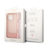 Guess GUHCP14XHGCOHP iPhone 14 Pro Max6,7" różowy/pink hardcase Translucent Pearl Strap na NearMe.pl