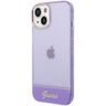 Guess GUHCP14SHGCOU iPhone 14 / 15 / 13 6.1" fioletowy/purple hardcase Translucent na NearMe.pl