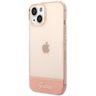 Guess GUHCP14MHGCOP iPhone 14 Plus / 15 Plus 6.7" różowy/pink hardcase Translucent na NearMe.pl