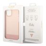Guess GUHCP14MHGCOP iPhone 14 Plus / 15 Plus 6.7" różowy/pink hardcase Translucent na NearMe.pl