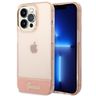 Guess GUHCP14LHGCOP iPhone 14 Pro6,1" różowy/pink hardcase Translucent na NearMe.pl