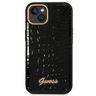 Guess GUHCP14SHGCRHK iPhone 14 / 15 / 136.1" czarny/black hardcase Croco Collection na NearMe.pl