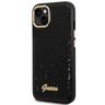 Guess GUHCP14MHGCRHK iPhone 14 Plus / 15 Plus 6.7" czarny/black hardcase Croco Collection na NearMe.pl