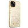 Guess GUHCP14SHGCRHD iPhone 14 / 15 / 13 6.1" złoty/gold hardcase Croco Collection na NearMe.pl