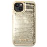 Guess GUHCP14MHGCRHD iPhone 14 Plus / 15 Plus 6.7" złoty/gold hardcase Croco Collection na NearMe.pl