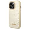Guess GUHCP14LHGCRHD iPhone 14 Pro6,1" złoty/gold hardcase Croco Collection na NearMe.pl