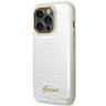 Guess GUHCP14LHGCRHS iPhone 14 Pro 6,1" srebrny/silver hardcase Croco Collection na NearMe.pl