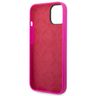 Guess GUHCP14SSLSMF iPhone 14 / 15 / 13 6.1" fuksja/fuschia hard case Silicone Vintage Gold Logo na NearMe.pl