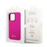 Guess GUHCP14LSLSMF iPhone 14 Pro6,1" fuksja/fuschia hard case Silicone Vintage Gold Logo na NearMe.pl