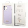 Guess GUHCP14SSLSMU iPhone 14 / 15 / 13 6.1" fioletowy/purple hard case Silicone Vintage Gold Logo na NearMe.pl