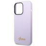 Guess GUHCP14LSLSMU iPhone 14 Pro 6,1" fioletowy/purple hard case Silicone Vintage Gold Logo na NearMe.pl
