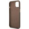 Guess GUHCP14SHG4SHW iPhone 14 / 15 / 13 6.1" brązowy/brown hard case 4G Vintage Gold Logo na NearMe.pl