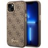 Guess GUHCP14MHG4SHW iPhone 14 Plus/ 15 Plus 6.7" brązowy/brown hard case 4G Vintage Gold Logo na NearMe.pl
