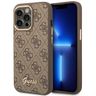 Guess GUHCP14XHG4SHW iPhone 14 Pro Max6,7" brązowy/brown hard case 4G Vintage Gold Logo na NearMe.pl