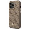 Guess GUHCP14XHG4SHW iPhone 14 Pro Max6,7" brązowy/brown hard case 4G Vintage Gold Logo na NearMe.pl