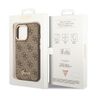 Guess GUHCP14XHG4SHW iPhone 14 Pro Max6,7" brązowy/brown hard case 4G Vintage Gold Logo na NearMe.pl