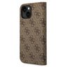 Guess GUBKP14MHG4SHW iPhone 14 Plus/ 15 Plus 6.7" brązowy/brown book 4G Vintage Gold Logo na NearMe.pl