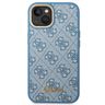 Guess GUHCP14SHG4SHB iPhone 14 / 15 / 136.1" niebieski/blue hard case 4G Vintage Gold Logo na NearMe.pl