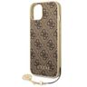 Guess GUHCP14SGF4GBR iPhone 14 / 15 / 136.1" brązowy/brown hardcase 4G Charms Collection na NearMe.pl