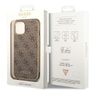 Guess GUHCP14SGF4GBR iPhone 14 / 15 / 136.1" brązowy/brown hardcase 4G Charms Collection na NearMe.pl