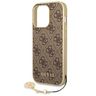 Guess GUHCP14LGF4GBR iPhone 14 Pro 6,1" brązowy/brown hardcase 4G Charms Collection na NearMe.pl