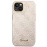 Guess GUHCP14SHG4SHP iPhone 14 / 15 / 136.1" różowy/pink hard case 4G Vintage Gold Logo na NearMe.pl