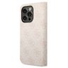 Guess GUBKP14LHG4SHP iPhone 14 Pro 6,1" różowy/pink book 4G Vintage Gold Logo na NearMe.pl