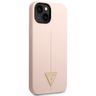 Guess GUHCP14SSLTGP iPhone 14 / 15 / 13 6.1" różowy/pink hardcase Silicone Triangle na NearMe.pl