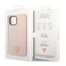 Guess GUHCP14SSLTGP iPhone 14 / 15 / 13 6.1" różowy/pink hardcase Silicone Triangle na NearMe.pl