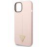 Guess GUHCP14MSLTGP iPhone 14 Plus / 15 Plus 6.7" różowy/pink hardcase Silicone Triangle na NearMe.pl