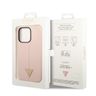 Guess GUHCP14LSLTGP iPhone 14 Pro 6,1" różowy/pink hardcase Silicone Triangle na NearMe.pl