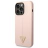 Guess GUHCP14XSLTGP iPhone 14 Pro Max 6,7" różowy/pink hardcase Silicone Triangle na NearMe.pl