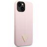 Guess GUHCP14SSLTGU iPhone 14 / 15 / 13 6.1" fioletowy/purple hardcase Silicone Triangle na NearMe.pl