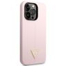Guess GUHCP14XSLTGU iPhone 14 Pro Max6,7" fioletowy/purple hardcase Silicone Triangle na NearMe.pl