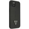 Guess GUHCP14MPSATLK iPhone 14 Plus / 15 Plus 6.7" czarny/black hardcase SaffianoTriangle Logo na NearMe.pl