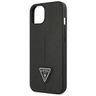 Guess GUHCP14MPSATLK iPhone 14 Plus / 15 Plus 6.7" czarny/black hardcase SaffianoTriangle Logo na NearMe.pl