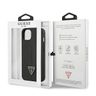 Guess GUHCP14MPSATLK iPhone 14 Plus / 15 Plus 6.7" czarny/black hardcase SaffianoTriangle Logo na NearMe.pl