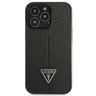 Guess GUHCP14XPSATLK iPhone 14 Pro Max 6,7" czarny/black hardcase SaffianoTriangle Logo na NearMe.pl