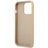 Guess GUHCP14LPSATLE iPhone 14 Pro 6,1" beżowy/beige hardcase SaffianoTriangle Logo na NearMe.pl