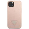 Guess GUHCP14SPSATLP iPhone 14 / 15 / 13 6.1" różowy/pink hardcase SaffianoTriangle Logo na NearMe.pl