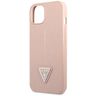 Guess GUHCP14SPSATLP iPhone 14 / 15 / 13 6.1" różowy/pink hardcase SaffianoTriangle Logo na NearMe.pl