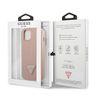 Guess GUHCP14MPSATLP iPhone 14 Plus / 15 Plus 6.7" różowy/pink hardcase SaffianoTriangle Logo na NearMe.pl