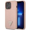 Guess GUHCP14LPSATLP iPhone 14 Pro 6,1" różowy/pink hardcase SaffianoTriangle Logo na NearMe.pl