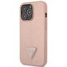 Guess GUHCP14LPSATLP iPhone 14 Pro 6,1" różowy/pink hardcase SaffianoTriangle Logo na NearMe.pl