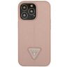 Guess GUHCP14LPSATLP iPhone 14 Pro 6,1" różowy/pink hardcase SaffianoTriangle Logo na NearMe.pl