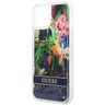 Guess GUHCP14SLFLSB iPhone 14 / 15 / 13 6.1" niebieski/blue hardcase Flower Liquid Glitter na NearMe.pl