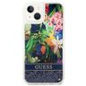 Guess GUHCP14MLFLSB iPhone 14 Plus / 15 Plus 6.7" niebieski/blue hardcase Flower Liquid Glitter na NearMe.pl